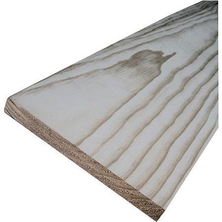 ALEXANDRIA MOULDING Sanded Common Board, 4 ft L Nominal, 4 in W Nominal, 1 in Thick Nominal 0Q1X4-20048C